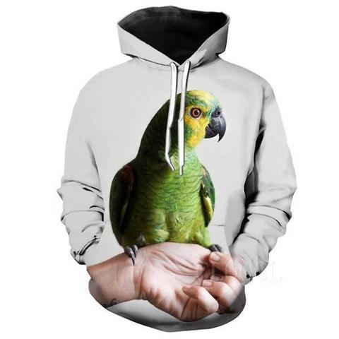 Sweat Blanc Perroquet | Perroquet-Royal